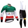 Set Langarmtrikot + Trägerhose Lange 2017 Astana Pro Team Damen N004